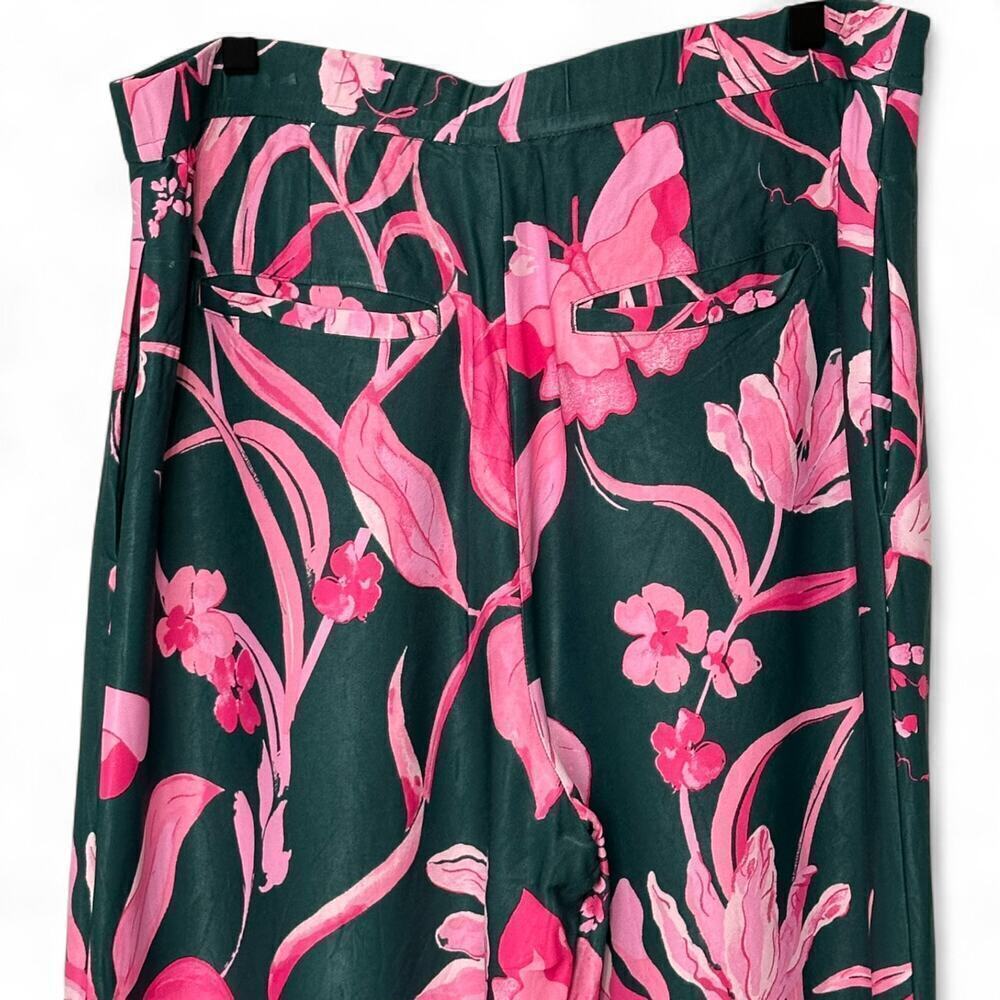 Anthropologie Breezy Printed Tropical Straight Pants (14) - Picture 6 of 16